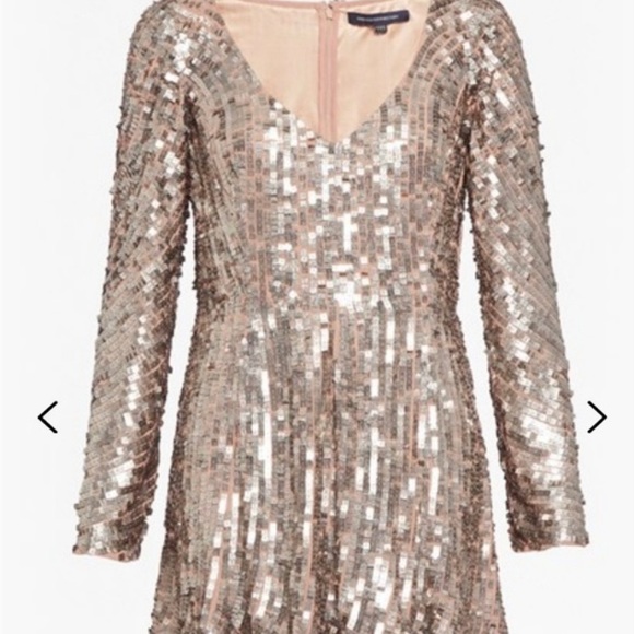 French Connection Aurelie Sequin Dress - Picture 3 of 4